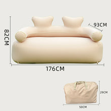 Air Sofa Couch,Inflatable Sofa Couch & Blow up Outdoor Air Sofa Support 660 lbs