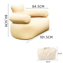 Air Sofa Couch,Inflatable Sofa Couch & Blow up Outdoor Air Sofa Support 660 lbs