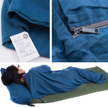 Cotton Travel Sleeping Bag Inner Gallbladder freeshipping - CamperGear X