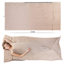 Cotton Travel Sleeping Bag Inner Gallbladder freeshipping - CamperGear X