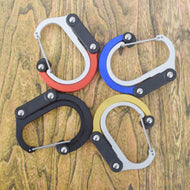 Carabiner Clip and Hook (Medium) | for Camping, Backpack, and Garage freeshipping - CamperGear X