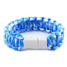 2Pcs Type-C Data Cable with Bracelet Design Durable Braided Charging Wrist Band freeshipping - CamperGear X