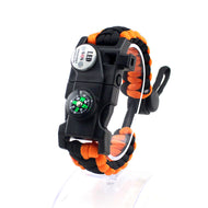 Outdoor Multifunctional Survival Bracelet, Bracelet Kit with campass freeshipping - CamperGear X