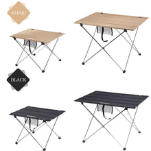 Aluminum Alloy Outdoor Folding Table Oxford Cloth Tabletop Lightweight Portable Tables freeshipping - CamperGear X