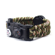 Outdoor Survival Emergency Multi-Function Umbrella Rope Survival Bracelet freeshipping - CamperGear X