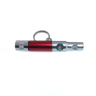 Mini LED Torch Flashlight 3-in-1 Keychain Flashlight Compass Whistle with Battery for Camping freeshipping - CamperGear X