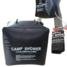 10 gallons/40L Solar Shower Bag Solar Heating Camping Shower Bag freeshipping - CamperGear X