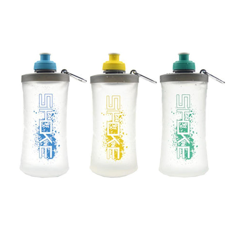 Collapsible Water Bottle Portable Silicone Reuseable Leak Proof 600ML freeshipping - CamperGear X