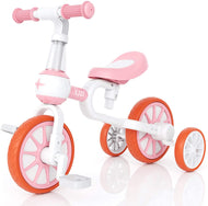 3 in 1 Baby Balance Bike for 18 Months to 8 Years Old