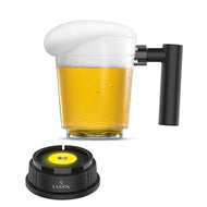 Electric Ultrasonic Beer Bubblers Beer Foaming Machine Special Purpose for Bottled Beer Foam with Cup