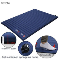 Air Mattresses Portable Inflatable Bed Outdoor Camping Moisture-Proof Pad freeshipping - CamperGear X