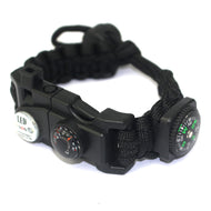 Paracord Survival Bracelet Kit Adjustable with Flint fire Starter freeshipping - CamperGear X