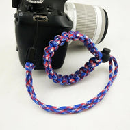 Braided 550 Paracord Adjustable Camera Wrist Strap,Safety Strap for Video Camcorder freeshipping - CamperGear X