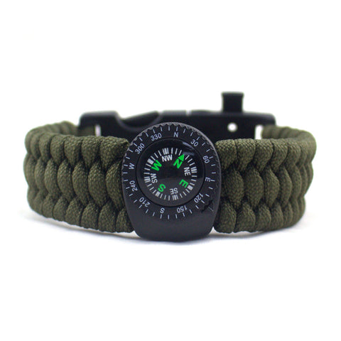 Outdoor Survival Emergency Multi-Function Umbrella Rope Survival Bracelet freeshipping - CamperGear X