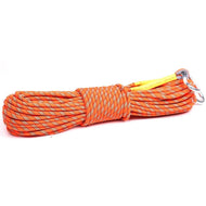 Outdoor Climbing Rope 10M(32ft) 20M(64ft) 30M (98ft) 50M (160ft) Safe Utility Rope,Rock Escape Rope,Static Climbing Rope,8mm Diameter Rope freeshipping - CamperGear X