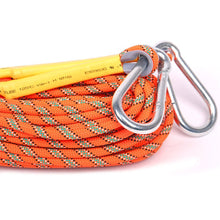 Outdoor Climbing Rope 10M(32ft) 20M(64ft) 30M (98ft) 50M (160ft) Safe Utility Rope,Rock Escape Rope,Static Climbing Rope,8mm Diameter Rope freeshipping - CamperGear X