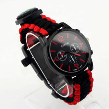 Equipped Outdoors 6 In 1 Paracord Survival Safety Watch with Fire Starter and Paracord freeshipping - CamperGear X