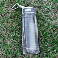 Filtered Water Bottle, Emergency Water Purifier with Filter Straw for Travel freeshipping - CamperGear X