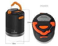 Camping, USB Rechargeable LED Camping Light, Tent Lantern,Solar Lantern freeshipping - CamperGear X