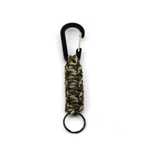 Paracord Keychains With Carabiner,Hiking Braided Lanyard Utility Loop Hook freeshipping - CamperGear X