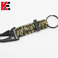 Ultimate 5-in-1 Paracord Keychain with Carabiner for Camping freeshipping - CamperGear X