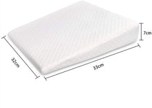 Comfort Therapy Bed Wedge Pillow Memory Foam for Back & Neck Pain (White Triangle) freeshipping - CamperGear X