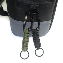 Alloy Survival Climbing Keychain Umbrella Rope Woven Multifunctional Carabiner freeshipping - CamperGear X