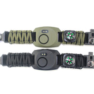 Personal Alarm Paracord Survival Bracelet Self-Defense Emergency Security Survival Tool freeshipping - CamperGear X