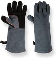 Leather BBQ Gloves, Heat Resistant Gloves with 16 inches Long Sleeve for Oven,Microwave freeshipping - CamperGear X