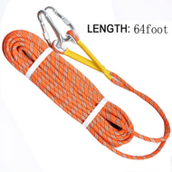 Outdoor Climbing Rope 10M(32ft) 20M(64ft) 30M (98ft) 50M (160ft) Safe Utility Rope,Rock Escape Rope,Static Climbing Rope,8mm Diameter Rope freeshipping - CamperGear X