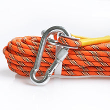 Outdoor Climbing Rope 10M(32ft) 20M(64ft) 30M (98ft) 50M (160ft) Safe Utility Rope,Rock Escape Rope,Static Climbing Rope,8mm Diameter Rope freeshipping - CamperGear X