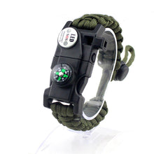 Adjustable Survival Bracelet, 7 core Paracord 20 in 1 Emergency Sports Wristband Gear kit freeshipping - CamperGear X