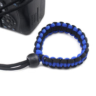 Braided 550 Paracord Adjustable Camera Wrist Strap,Safety Strap for Video Camcorder freeshipping - CamperGear X