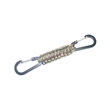 Paracord Keychain with Carabiner, Set of 5 Braided Lanyard Utility Ring Hook freeshipping - CamperGear X