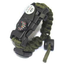 Paracord Survival Bracelet Kit Adjustable with Flint fire Starter freeshipping - CamperGear X