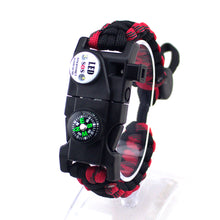 Outdoor Multifunctional Survival Bracelet, Bracelet Kit with campass freeshipping - CamperGear X