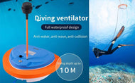 Diving Ventilator, Portable Rechargeable Scuba Diving Tank, Waterproof Air Compressor with 39 ft Hose freeshipping - CamperGear X