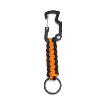 Alloy Survival Climbing Keychain Umbrella Rope Woven Multifunctional Carabiner freeshipping - CamperGear X