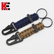 Ultimate 5-in-1 Paracord Keychain with Carabiner for Camping freeshipping - CamperGear X