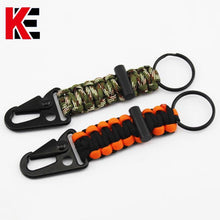 Ultimate 5-in-1 Paracord Keychain with Carabiner for Camping freeshipping - CamperGear X