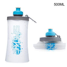 Collapsible Water Bottle Portable Silicone Reuseable Leak Proof 600ML freeshipping - CamperGear X