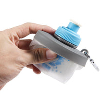 Collapsible Water Bottle Portable Silicone Reuseable Leak Proof 600ML freeshipping - CamperGear X