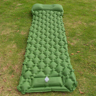 Camping Sleeping Pad with Pillow, Inflatable Air Mattress