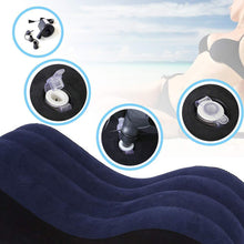 Sex S-Shape Air Sofa Inflatable Pillow for Bedroom