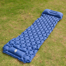 Camping Sleeping Pad with Pillow, Inflatable Air Mattress