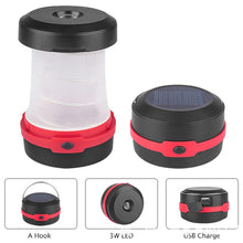 LED Camping Lantern Lights Hand Crank USB Recgargeable Lanterns Collapsible Mini Flashlight freeshipping - CamperGear X