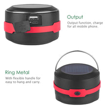 Solar Powered LED Camping Lantern, Collapsible Design USB, Chargeable Emergency Power Bank freeshipping - CamperGear X