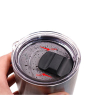 30 oz Stainless Steel Insulated Tumbler with Straw and Lid freeshipping - CamperGear X