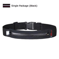 Black Waist Belt for Outdoor or Indoor Jogging Running Walking Hiking freeshipping - CamperGear X