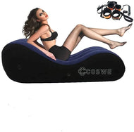 Sex S-Shape Air Sofa Inflatable Pillow for Bedroom